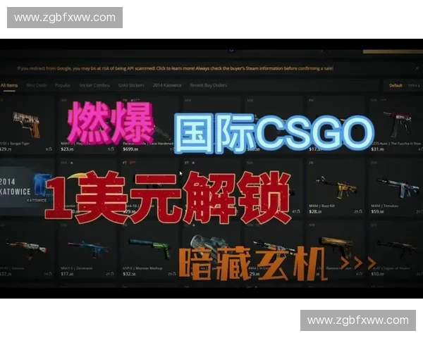 CSGO交易市场全解析 如何在交易中获得最大利润与安全保障